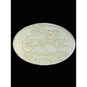Brass Disney Magnet - DVC Member - Vacation Club - ORIGINAL LOGO - Gold color